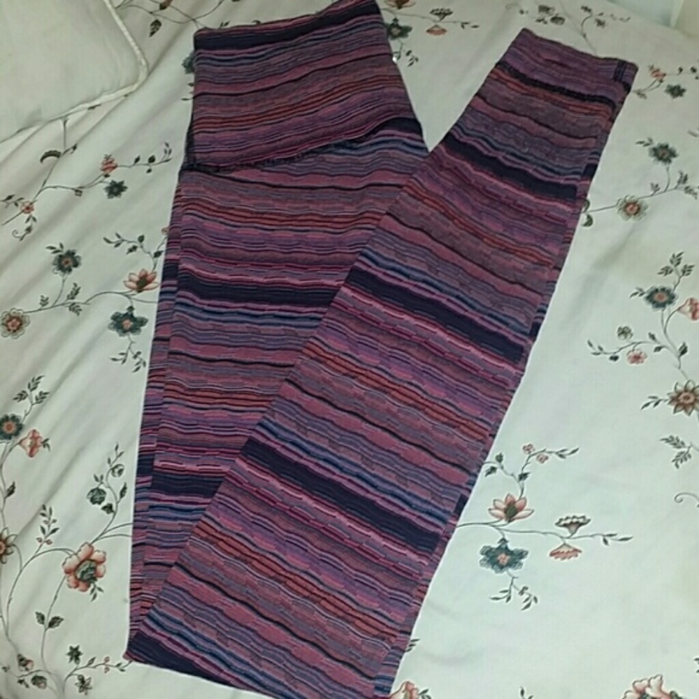Lululemon Wunder Under Pant III Space Dye Regal - Picture 6 of 8